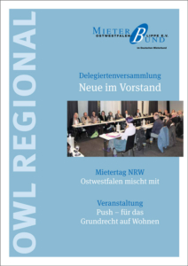 OWL Regional – Zeitschrift des Mieterbundes Ostwestfalen-Lippe e.V., Ausgabe 6/2019