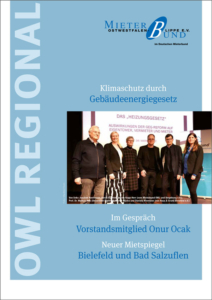 OWL Regional – Magazin des Mieterbundes OWL/Lippe e.V.