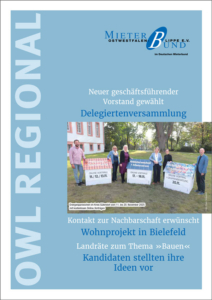 OWL REGIONAL – Zeitschrift des Mieterbundes Ostwestfalen-Lippe e.V., Ausgabe 5/2025