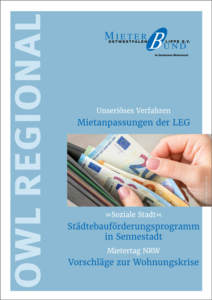OWL REGIONAL – Zeitschrift des Mieterbundes Ostwestfalen-Lippe e.V., Ausgabe 3/2026